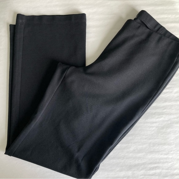 Eileen Fisher Straight Leg Pull On Pants Medium petite Minimalist Viscose - Picture 3 of 16